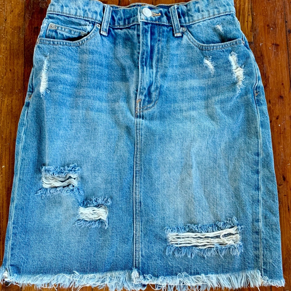 Gap denim skirt